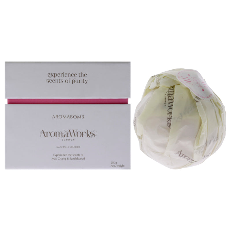 Aromaworks Nurture AromaBomb Single by Aromaworks for Unisex - 8.81 oz Bath Bomb