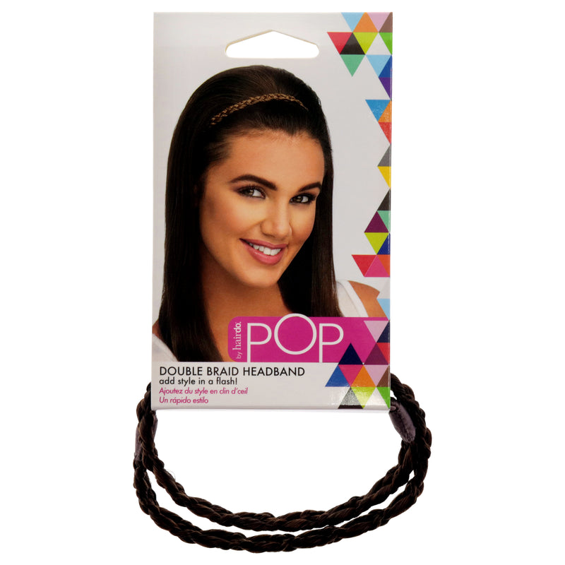 Hairdo Pop Double Braid Headband - R6 30H Chocolate Copper by Hairdo for Women - 1 Pc Hair Band