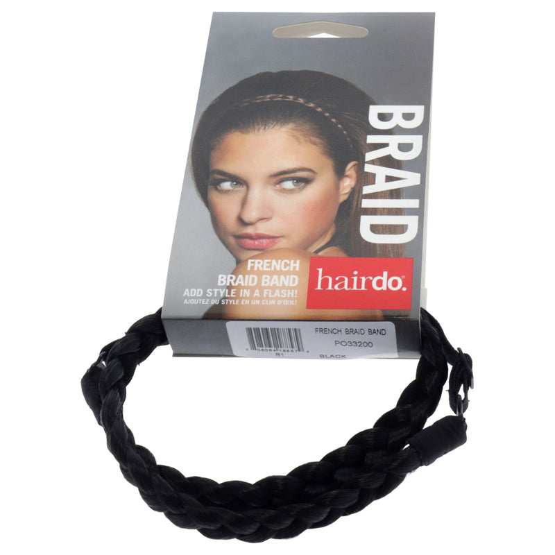 Hairdo French Braid Band - R1 Black by Hairdo for Women - 1 Pc Hair Band