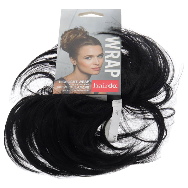 Hairdo Highlight Wrap - R1 Black by Hairdo for Women - 1 Pc Hair Wrap