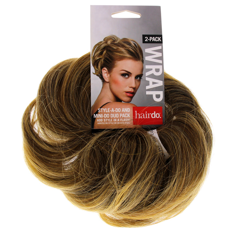 Hairdo Style-a-do And Mini-do Duo Pack - R1416T Buttered Toast by Hairdo for Women - 2 Pc Hair Wrap