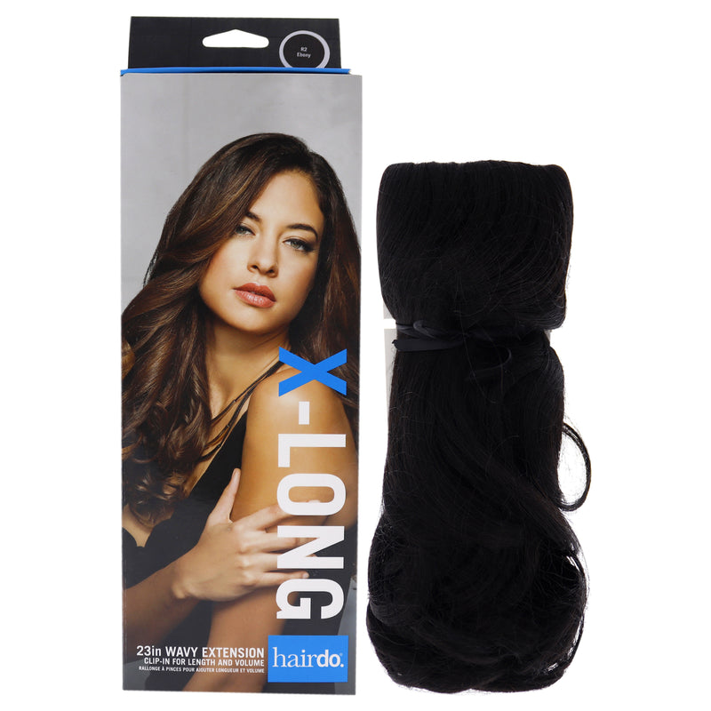 Hairdo Wavy Extension - R2 Ebony by Hairdo for Women - 23 Inch Hair Extension