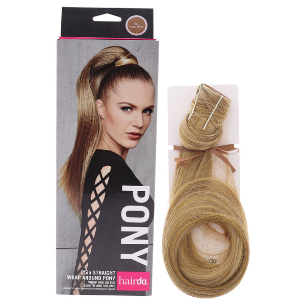 Hairdo Straight Wrap Around Pony - R25 Ginger Blonde by Hairdo for Women - 25 Inch Hair Extension