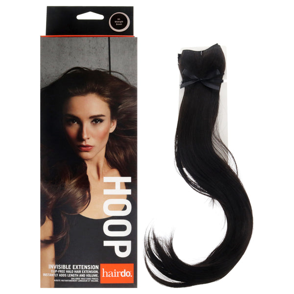 Hairdo Invisible Extension - R4 Midnight Brown by Hairdo for Women - 1 Pc Hair Extension