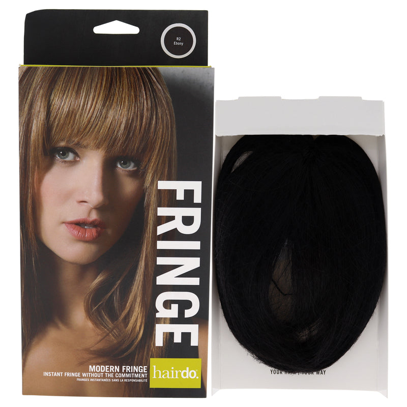 Hairdo Modern Fringe Clip In Bang - R2 Ebony by Hairdo for Women - 1 Pc Hair Extension