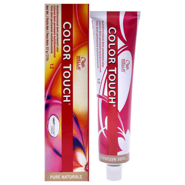 Wella Color Touch Demi-Permanent Color - 8 03 Light Blonde-Gold by Wella for Unisex - 2 oz Hair Color