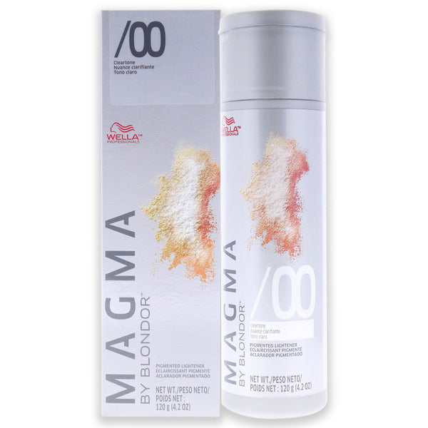 Wella Magma by Blondor Pigmented Lightener - 00 Cleartone by Wella for Unisex - 4.2 oz Lightener