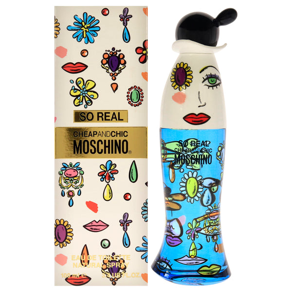Moschino Cheap And Chic So Real by Moschino for Women - 3.4 oz EDT Spray