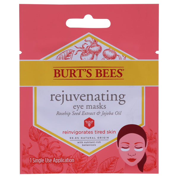 Burt's Bees Rejuvenating Eye Mask by Burts Bees for Women - 0.02 oz Eye Mask