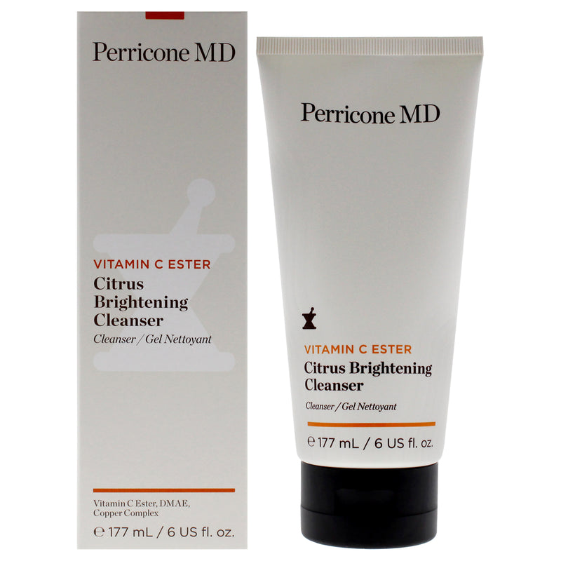 Perricone MD Vitamin C Ester Citrus Brightening Cleanser by Perricone MD for Unisex - 6 oz Cleanser