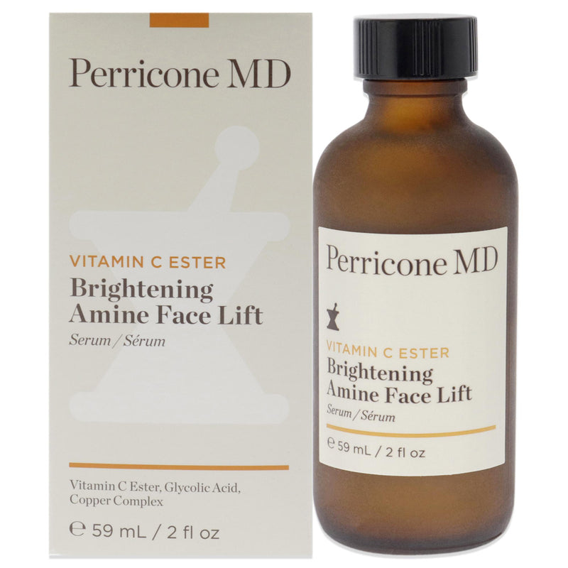 Perricone MD Vitamin C Ester Brightening Amine Face Lift by Perricone MD for Unisex - 2 oz Serum