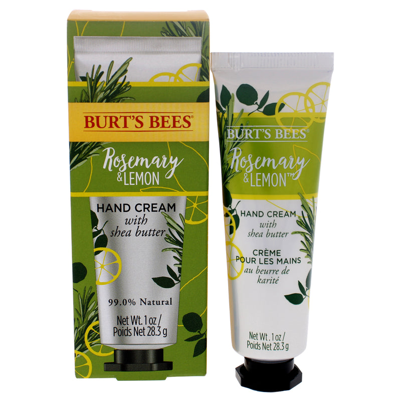 Burt's Bees Rosemary and Lemon Hand Cream by Burts Bees for Unisex - 1 oz Hand Cream