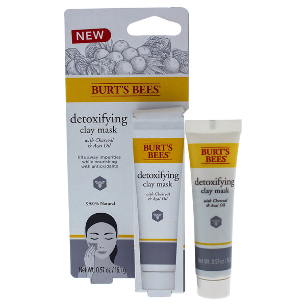 Burt's Bees Detoxifying Clay Mask by Burts Bees for Unisex - 0.57 oz Mask