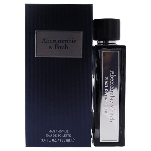 Abercrombie & Fitch First Instinct Blue by Abercrombie and Fitch for Men - 3.4 oz EDT Spray