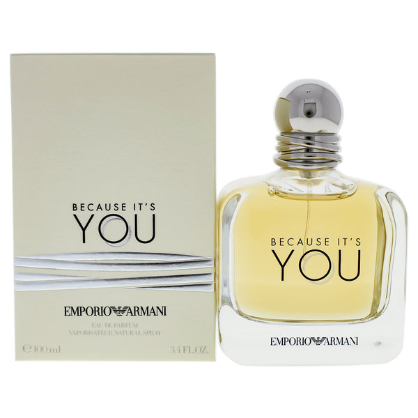 Giorgio Armani Emporio Armani Because It Is You by Giorgio Armani for Women - 3.3 oz EDP Spray