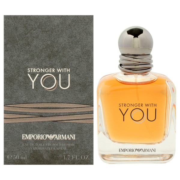 Giorgio Armani Emporio Armani Stronger With You by Giorgio Armani for Men - 1.7 oz EDT Spray