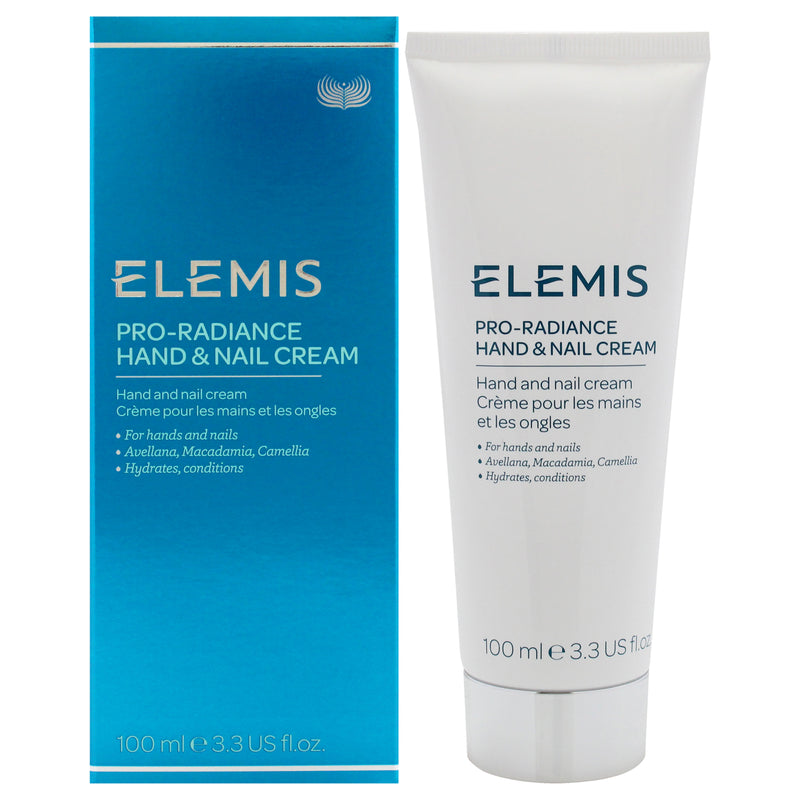 Elemis Pro-Radiance Hand And Nail Cream by Elemis for Unisex - 3.3 oz Cream