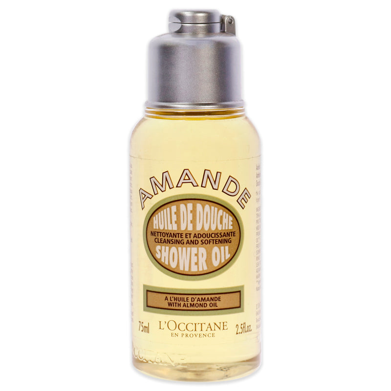 L'Occitane Almond Shower Oil by LOccitane for Unisex - 2.5 oz Shower Oil