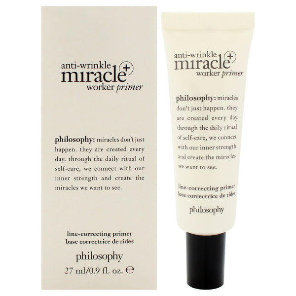 Philosophy Anti-Wrinkle Miracle Worker Primer Plus Line-Correcting by Philosophy for Women - 0.9 oz Primer