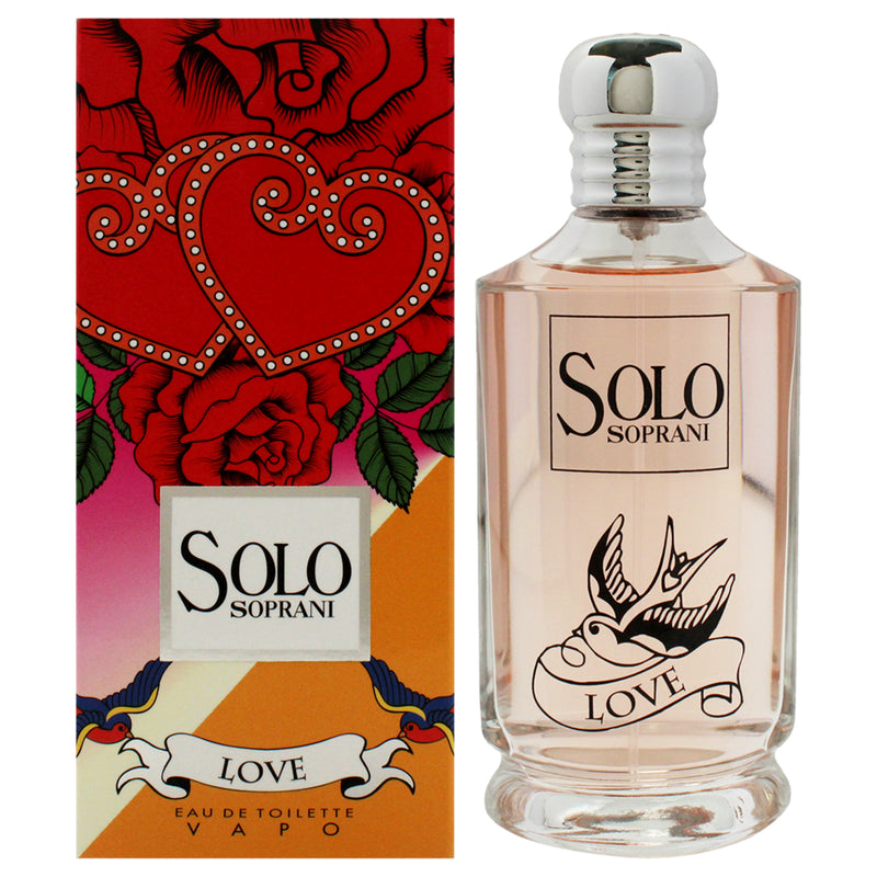 Luciano Soprani Solo Soprani Love by Luciano Soprani for Women - 3.3 oz EDT Spray