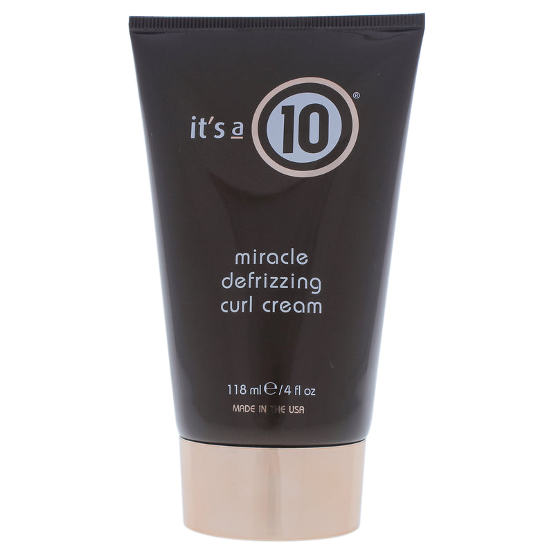 It's A 10 Miracle Defrizzing Curl Cream by Its A 10 for Unisex - 4 oz Cream