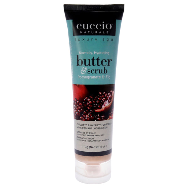 Cuccio Naturale Butter and Scrub - Pomegranate and Fig by Cuccio Naturale for Unisex - 4 oz Scrub