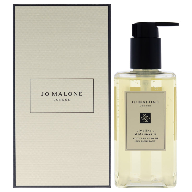 Jo Malone Lime Basil and Mandarin Hand and Body Wash by Jo Malone for Unisex - 8.4 oz Body Wash