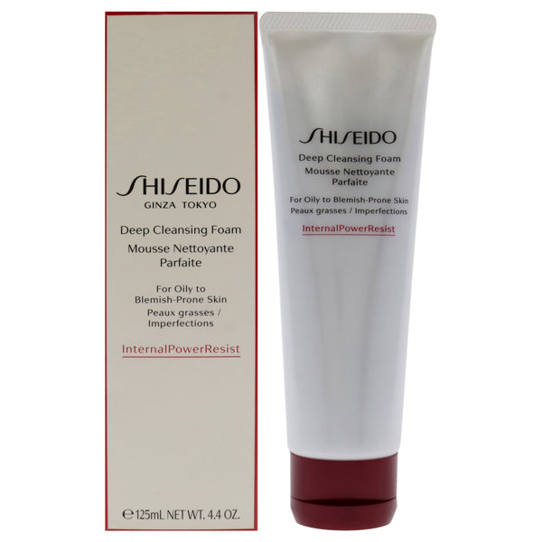 Shiseido Deep Cleansing Foam by Shiseido for Women - 4.4 oz Cleanser