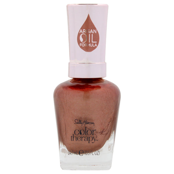 Sally Hansen Color Therapy Nail Polish - 194 Burnished Bronze by Sally Hansen for Women - 0.5 oz Nail Polish
