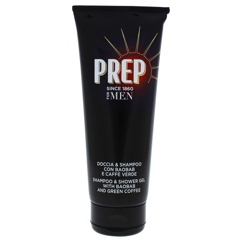 Prep Shampoo and Shower Gel by Prep for Men - 6.8 oz Shower Gel