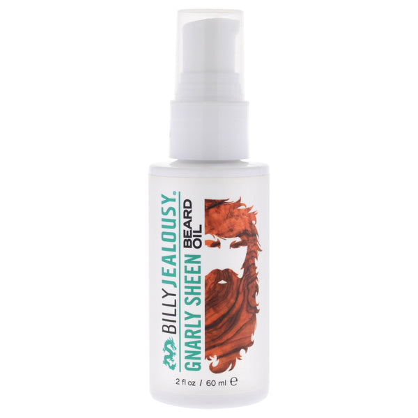 Billy Jealousy Gnarly Sheen Beard Oil by Billy Jealousy for Men - 2 oz Oil