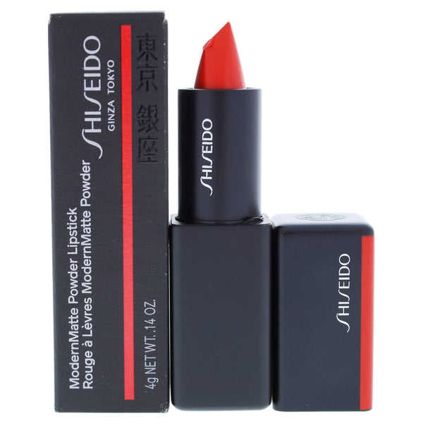 Shiseido ModernMatte Powder Lipstick - 509 Flame by Shiseido for Unisex - 0.14 oz Lipstick