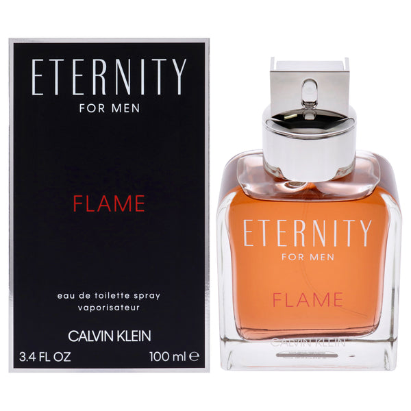 Calvin Klein Eternity Flame by Calvin Klein for Men - 3.4 oz EDT Spray