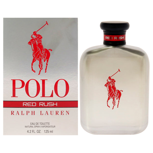 Ralph Lauren Polo Red Rush by Ralph Lauren for Men - 4.2 oz EDT Spray