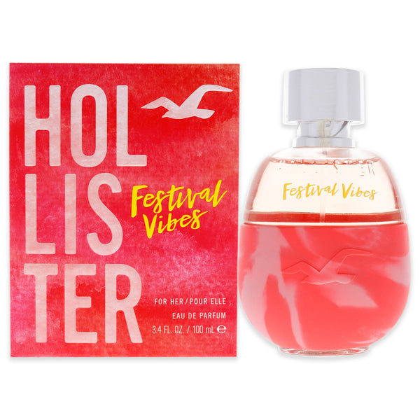 Hollister Festival Vibes by Hollister for Women - 3.4 oz EDP Spray