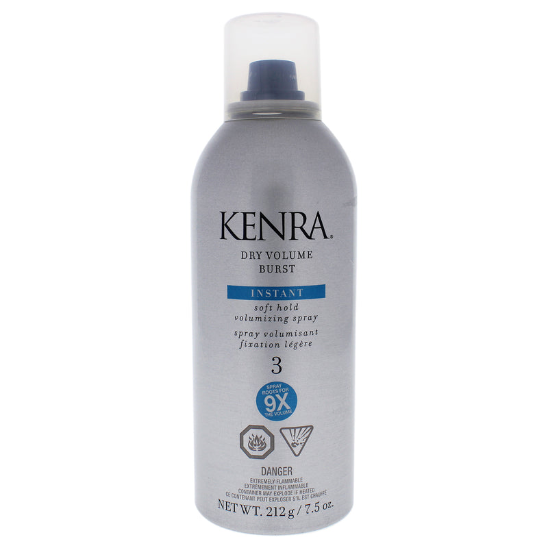 Kenra Dry Volume Burst - 3 by Kenra for Unisex - 7.5 oz Hairspray