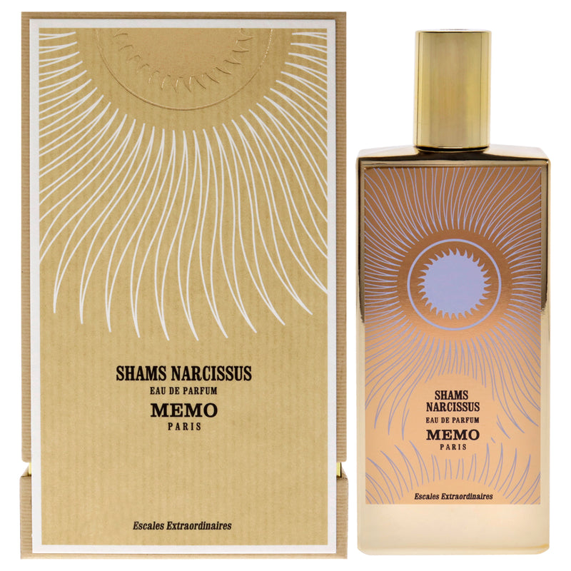 Memo Paris Shams Narcissus by Memo Paris for Unisex - 2.53 oz EDP Spray
