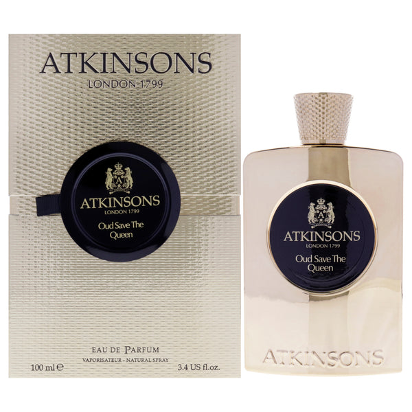 Atkinsons Oud Save The Queen by Atkinsons for Women - 3.4 oz EDP Spray