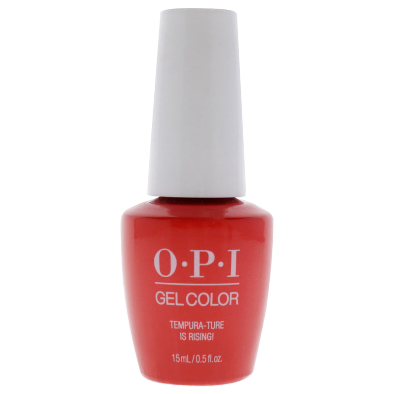OPI GelColor Gel Lacquer - T89 Tempura-Ture is Rising by OPI for Women - 0.5 oz Nail Polish