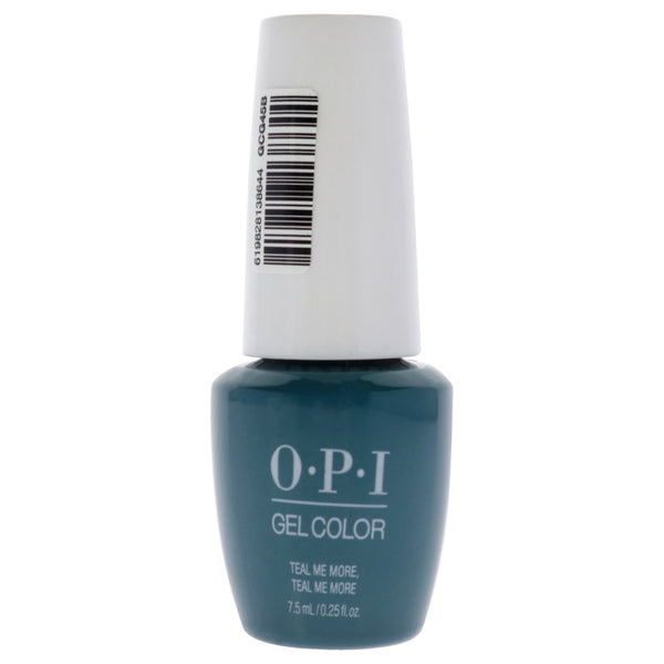 OPI GelColor - GC G45B Teal Me More-Teal Me More by OPI for Women - 0.25 oz Nail Polish