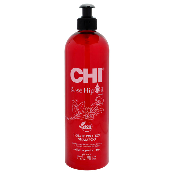 CHI Rose Hip Oil Color Protect Shampoo by CHI for Unisex - 25 oz Shampoo