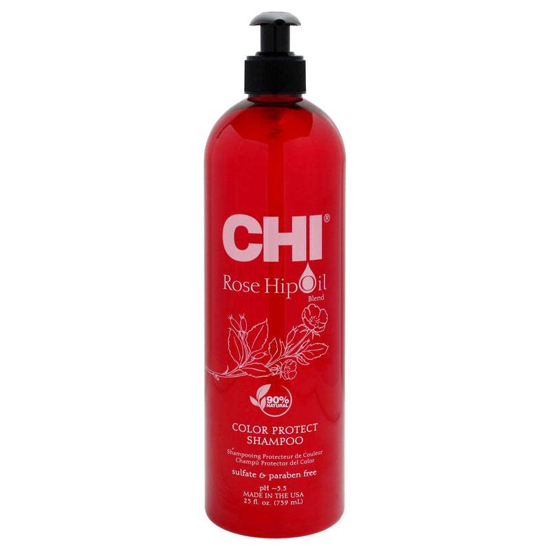 CHI Rose Hip Oil Color Protect Shampoo by CHI for Unisex - 25 oz Shampoo