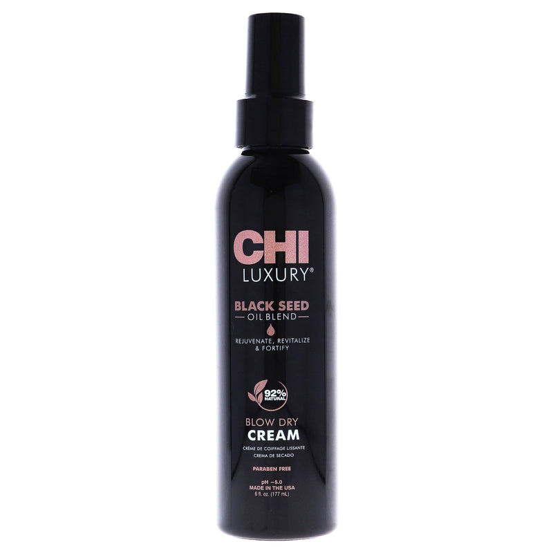 CHI Luxury Black Seed Oil Blow Dry Cream by CHI for Unisex - 6 oz Cream