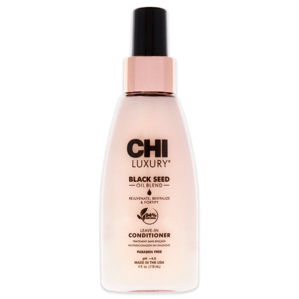 CHI Luxury Black Seed Oil Leave-In Conditioner by CHI for Unisex - 4 oz Conditioner
