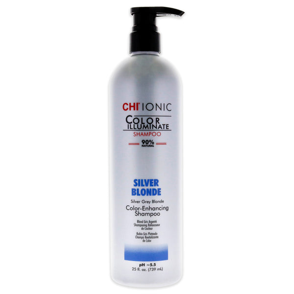 CHI Ionic Color Illuminate Shampoo - Silver Blonde by CHI for Unisex - 25 oz Shampoo