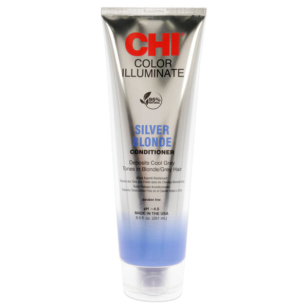 CHI Ionic Color Illuminate Conditioner - Silver Blonde by CHI for Unisex - 8.5 oz Conditioner