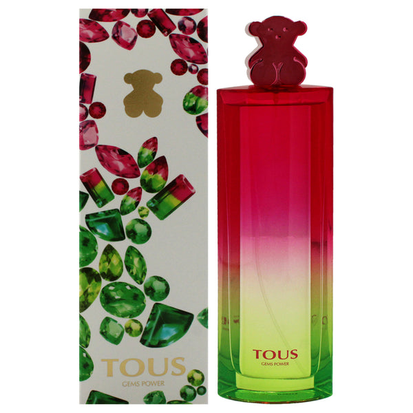 Tous Tous Gems Power by Tous for Women - 3 oz EDT Spray