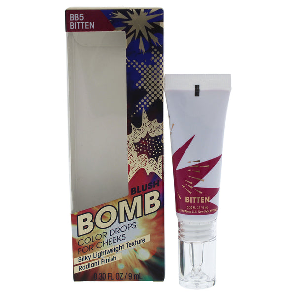 Flower Beauty Blush Bomb Color Drops for Cheeks - BB5 Bitten by Flower Beauty for Women - 0.30 oz Blush