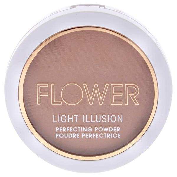 Flower Beauty Light Illusion Perfecting Powder - D3 Mocha by Flower Beauty for Women - 0.28 oz Powder