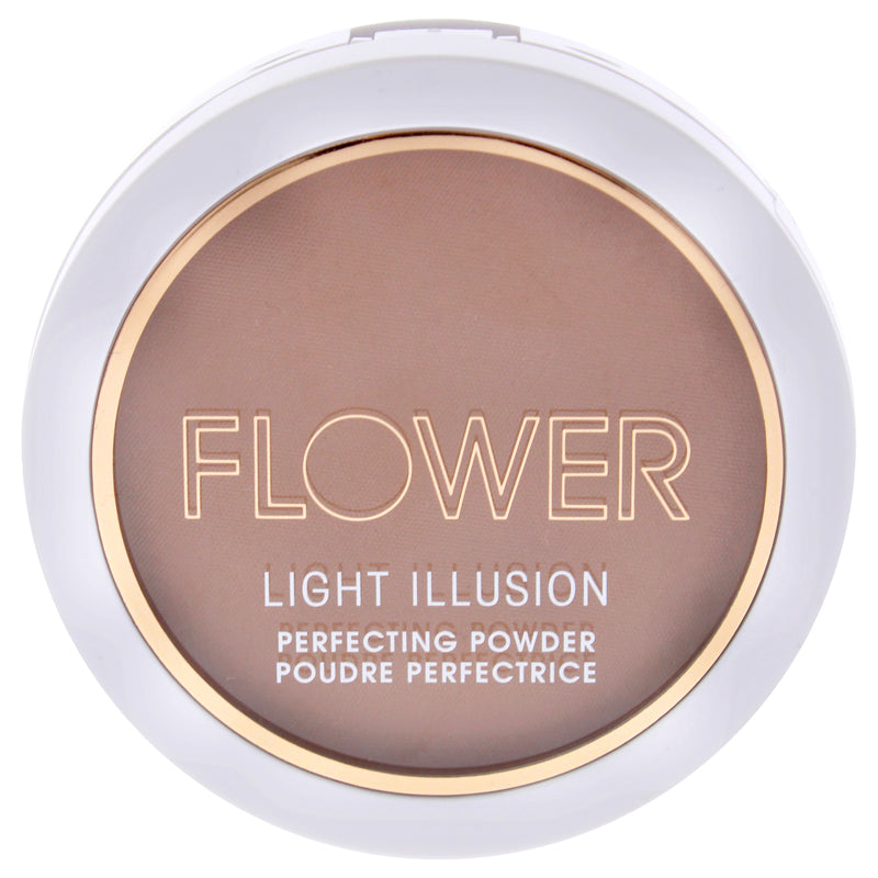 Flower Beauty Light Illusion Perfecting Powder - D3 Mocha by Flower Beauty for Women - 0.28 oz Powder